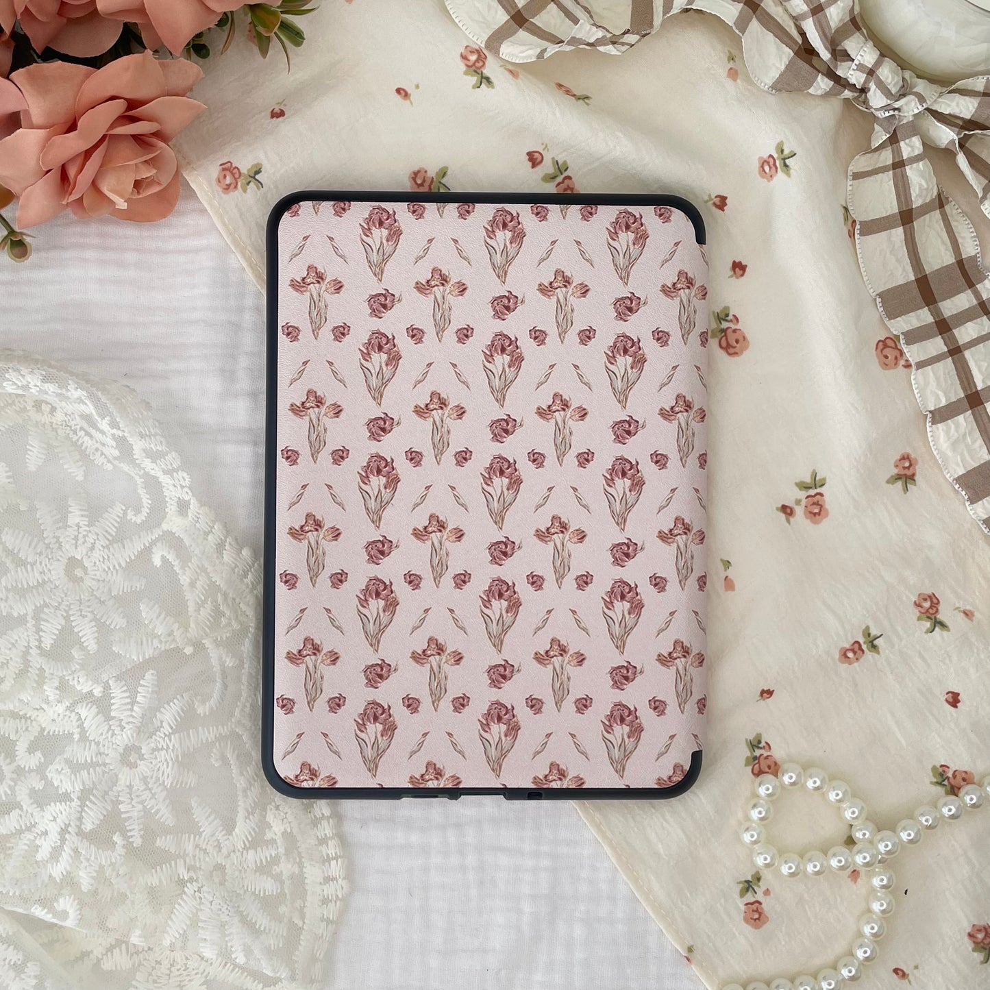 porcelain petal kindle case