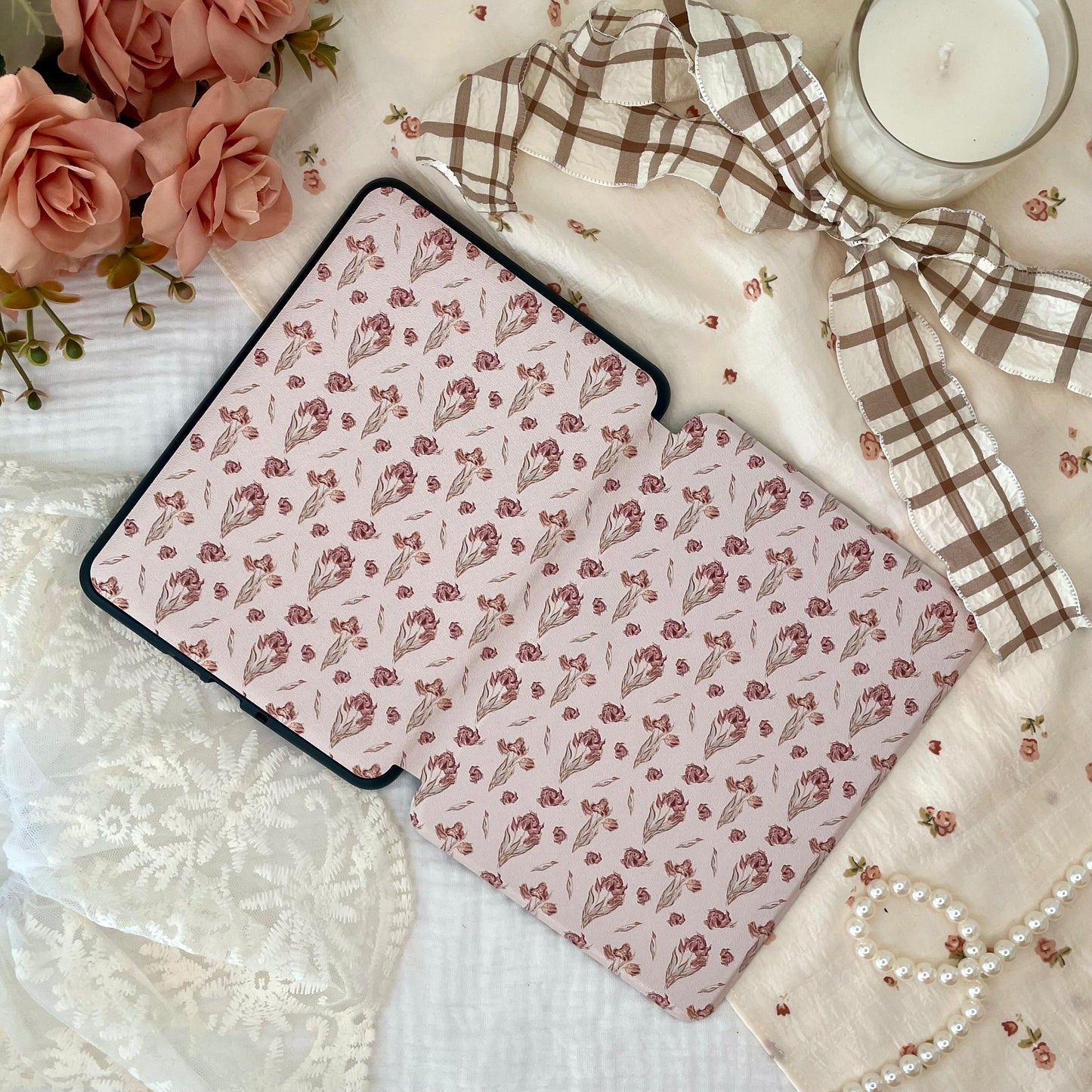 porcelain petal kindle case